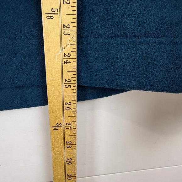 Mammut THREE SISTERS Fleece Jacket Blue Teal Full Zip Outdoor Hiking Women SMALL - Picture 10 of 10